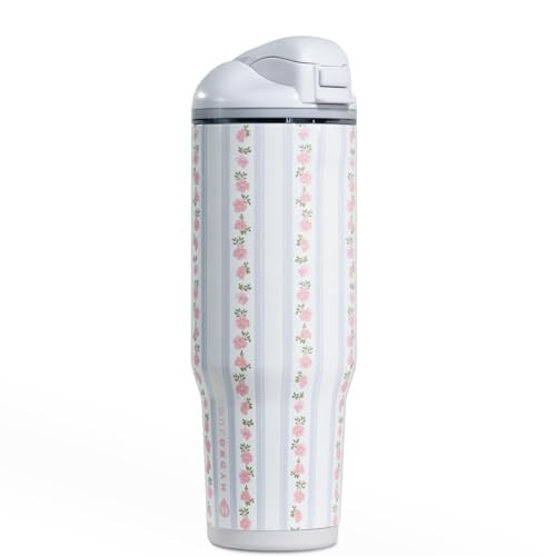 HydroJug Ease2o 32oz Insulated Water Bottle, Straw & Chug, Primrose | Amazon (US)