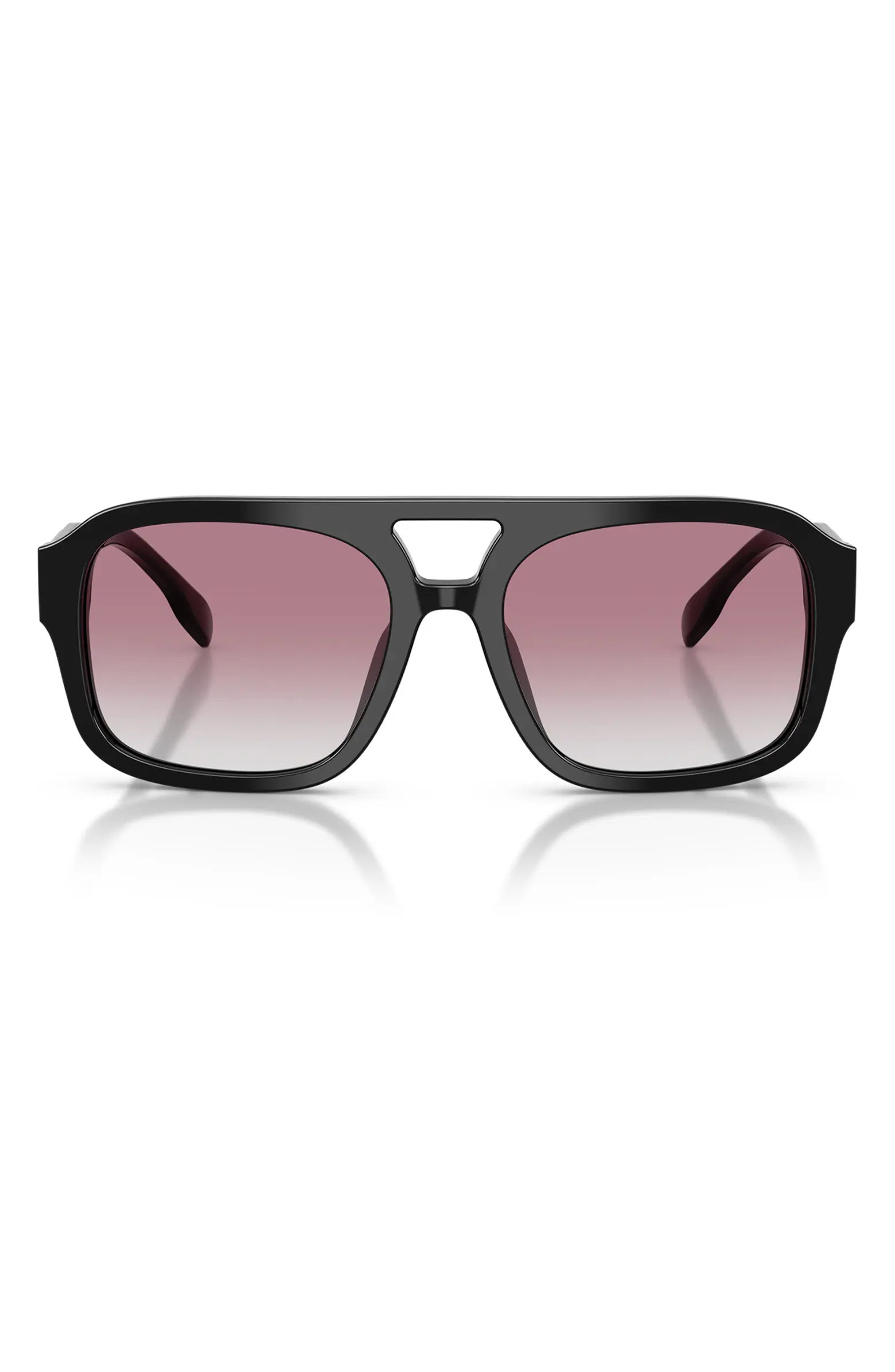 53mm Gradient Pilot Sunglasses | Nordstrom