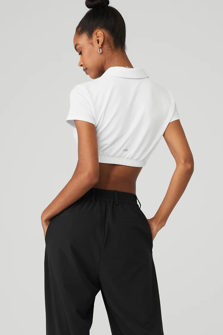 Cropped Prestige Polo | Alo Yoga (US)