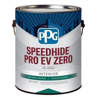 PPG SpeedHide Pro EV Zero 1 gal. Base 1 Eggshell Interior Paint 12-310XI-01 - The Home Depot | The Home Depot