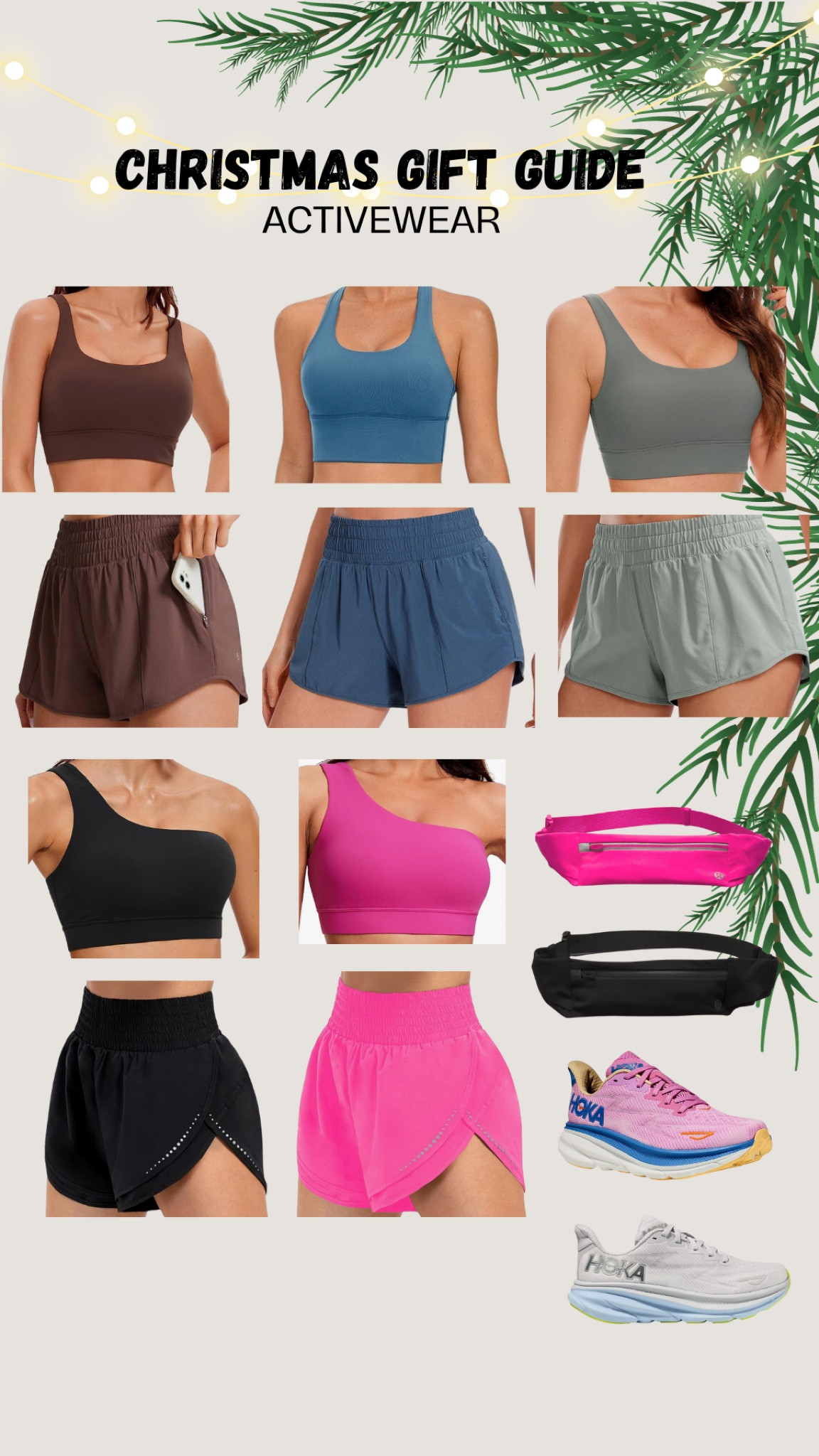 Christmas gift guide!! Workout clothes!! 

#LTKHoliday #LTKSeasonal #LTKGiftGuide