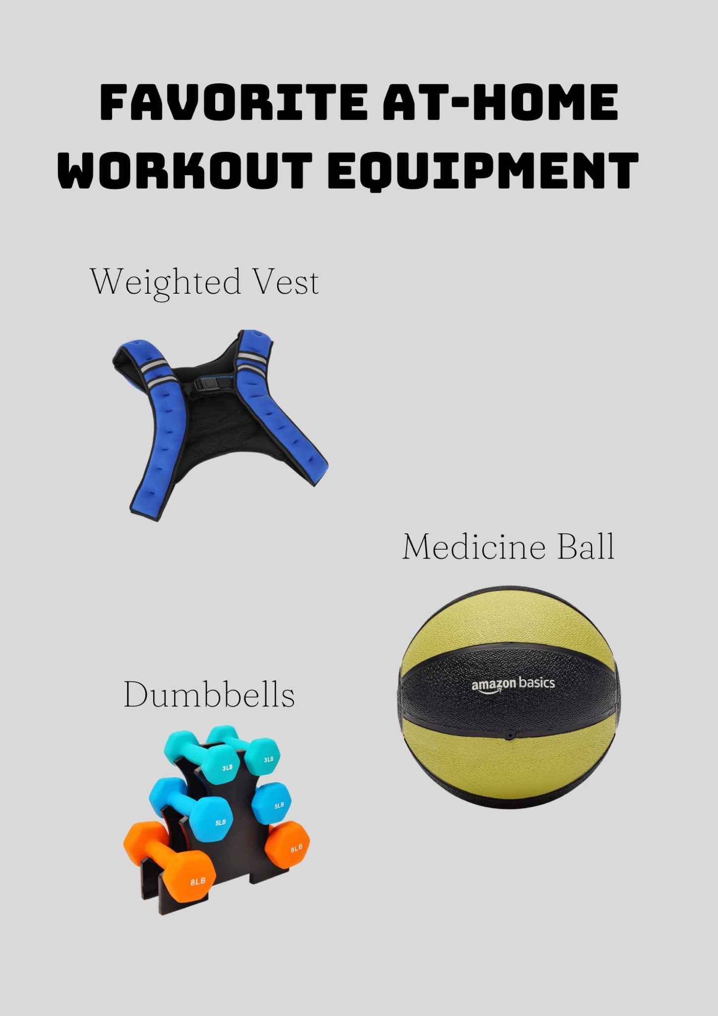 Great items for your home gym at a great price .

#LTKunder100 #LTKfit #LTKunder50