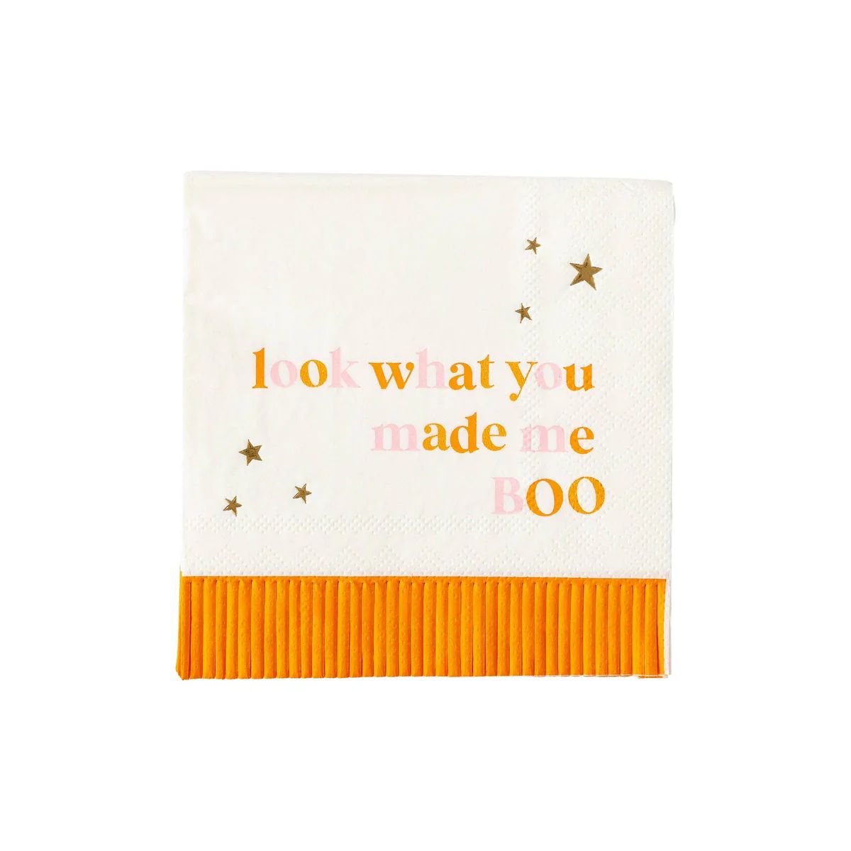 PREORDER Made Me Boo Cocktail Napkin - 18pk | Pretty Day