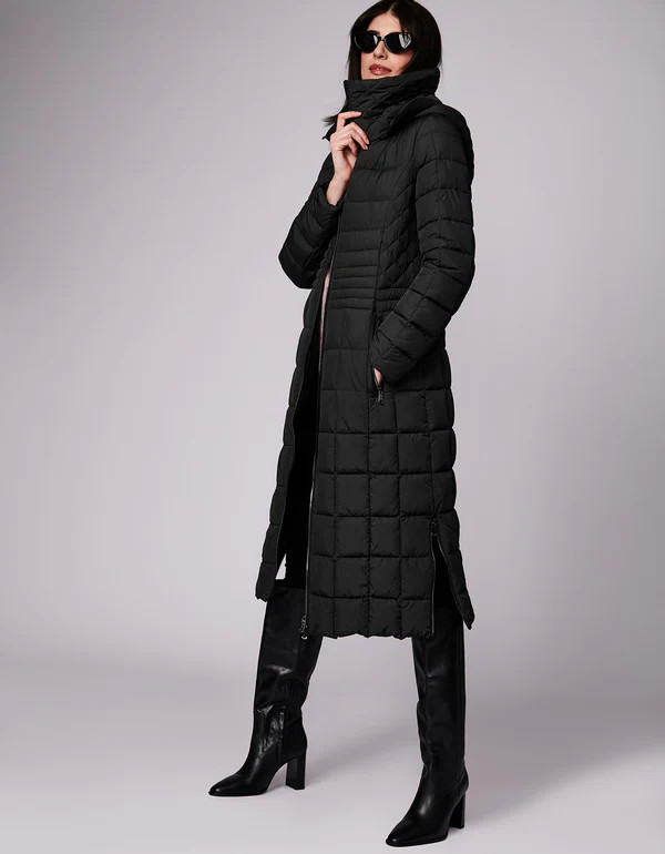 St. Moritz Long Puffer Coat | Bernardo Fashions