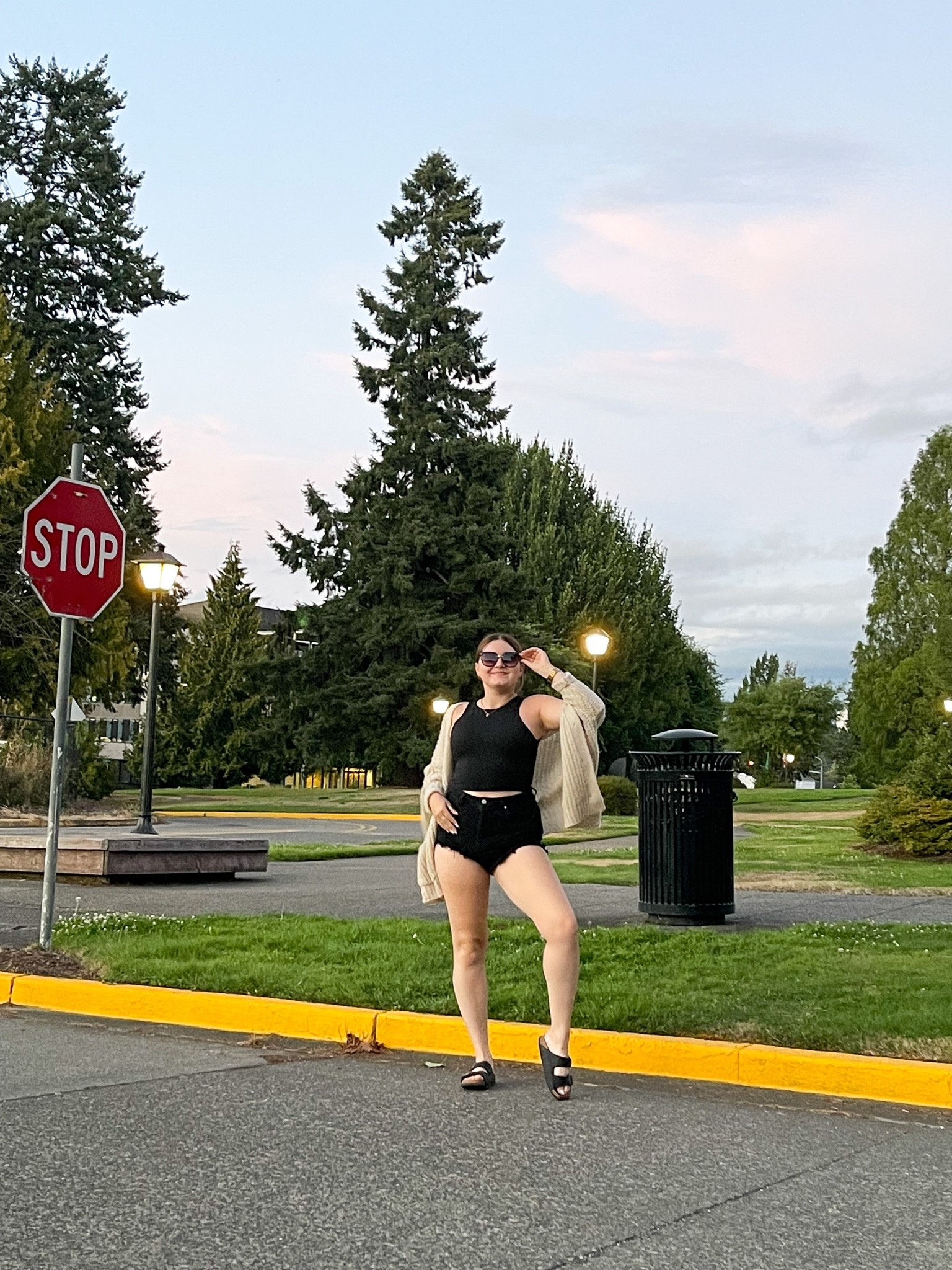 Casual and neutral pre fall outfit idea! Featuring my favorite cardigan for fall

I’m wearing a M cardigan and tank, size 30 shorts, and size 9 sandals

#LTKstyletip #LTKSeasonal #LTKunder100