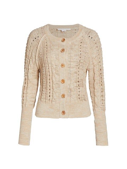 Ayeka Cable-Knit Cardigan | Saks Fifth Avenue