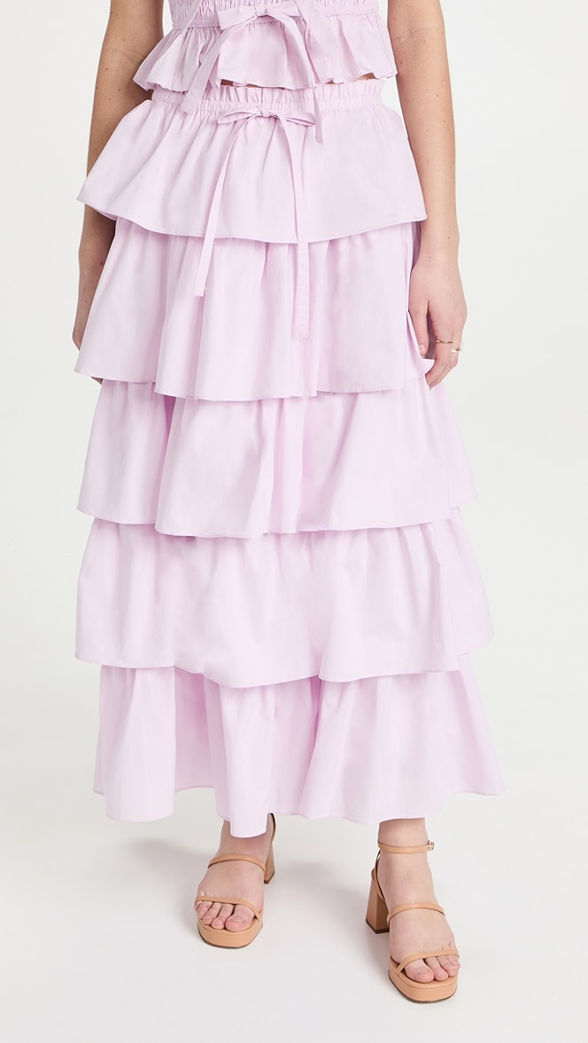 Tiered Maxi Skirt | Shopbop