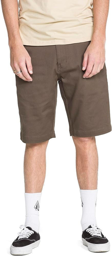 Volcom Men's Vmonty Stretch 22 Chino Shorts \u2013 Casual Everyday Wear, Relaxed Fit | Amazon (US)