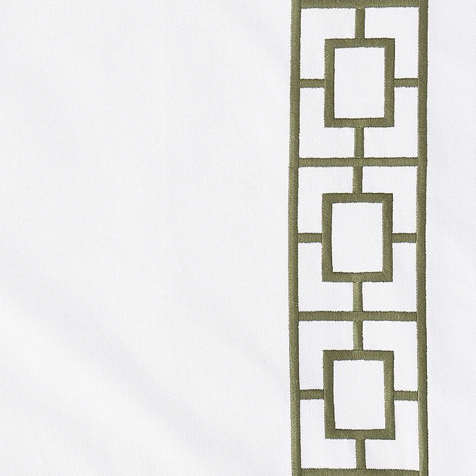 Embroidered Square Trellis Panels - Set of 2 | Ballard Designs | Ballard Designs, Inc.