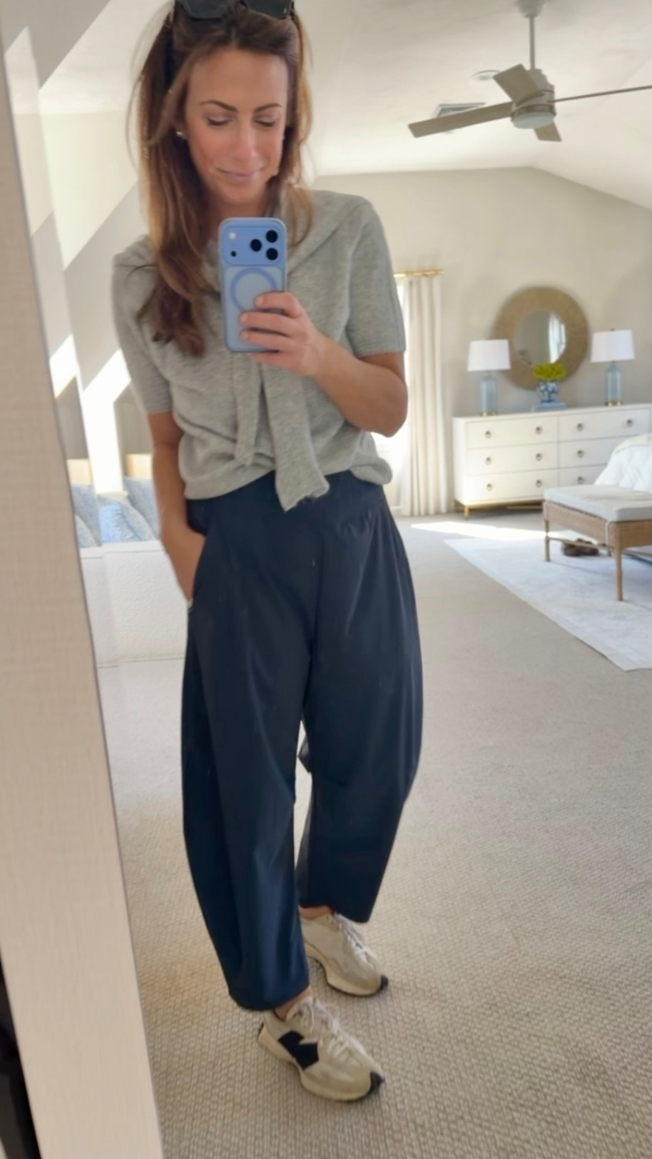 Barrel pant look for less!