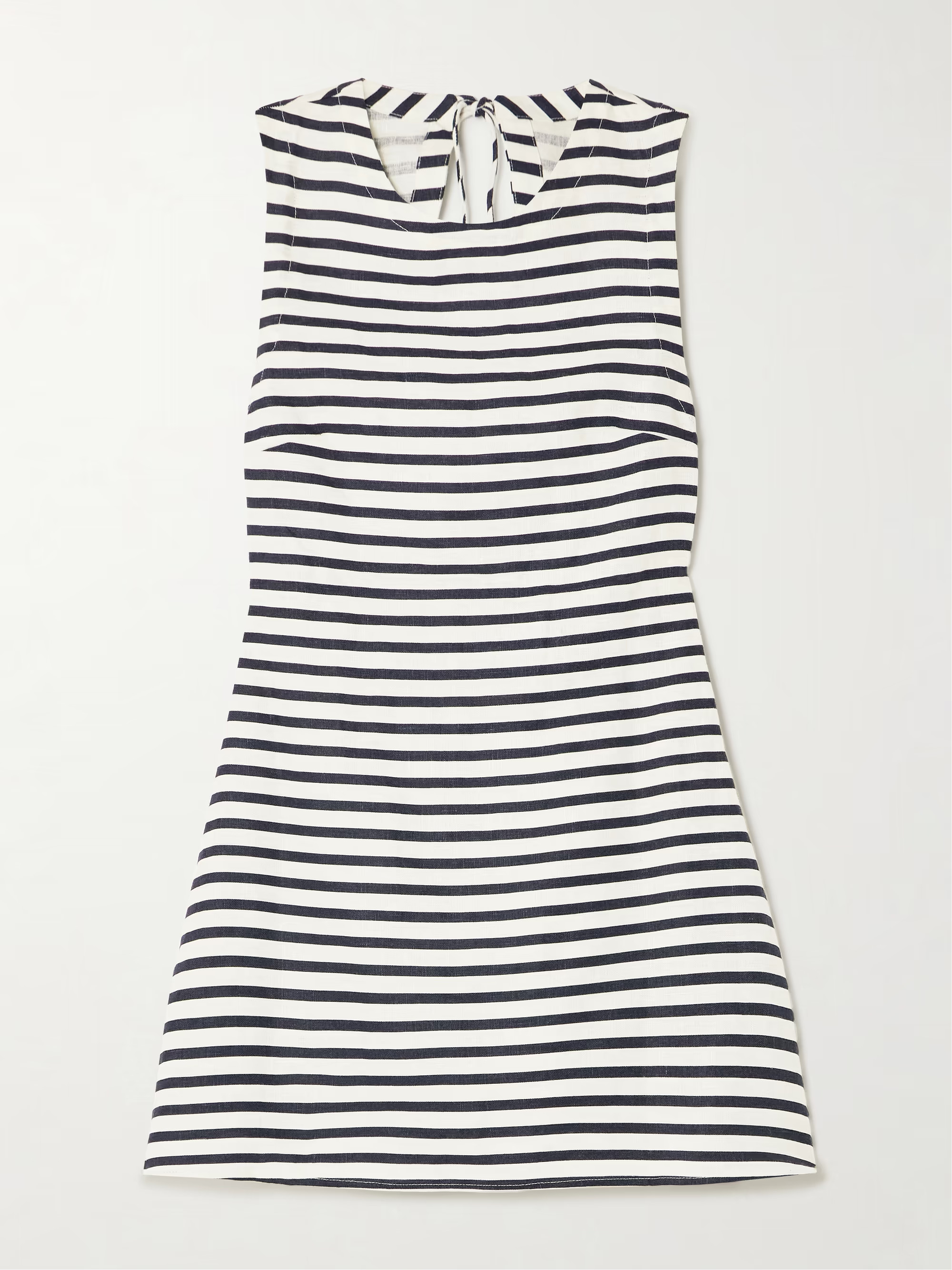 Julia open-back striped linen mini dress | NET-A-PORTER APAC