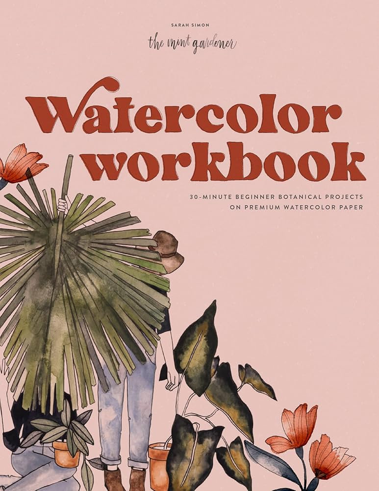 Watercolor Workbook: 30-Minute Beginner Botanical Projects on Premium Watercolor Paper (Watercolo... | Amazon (US)