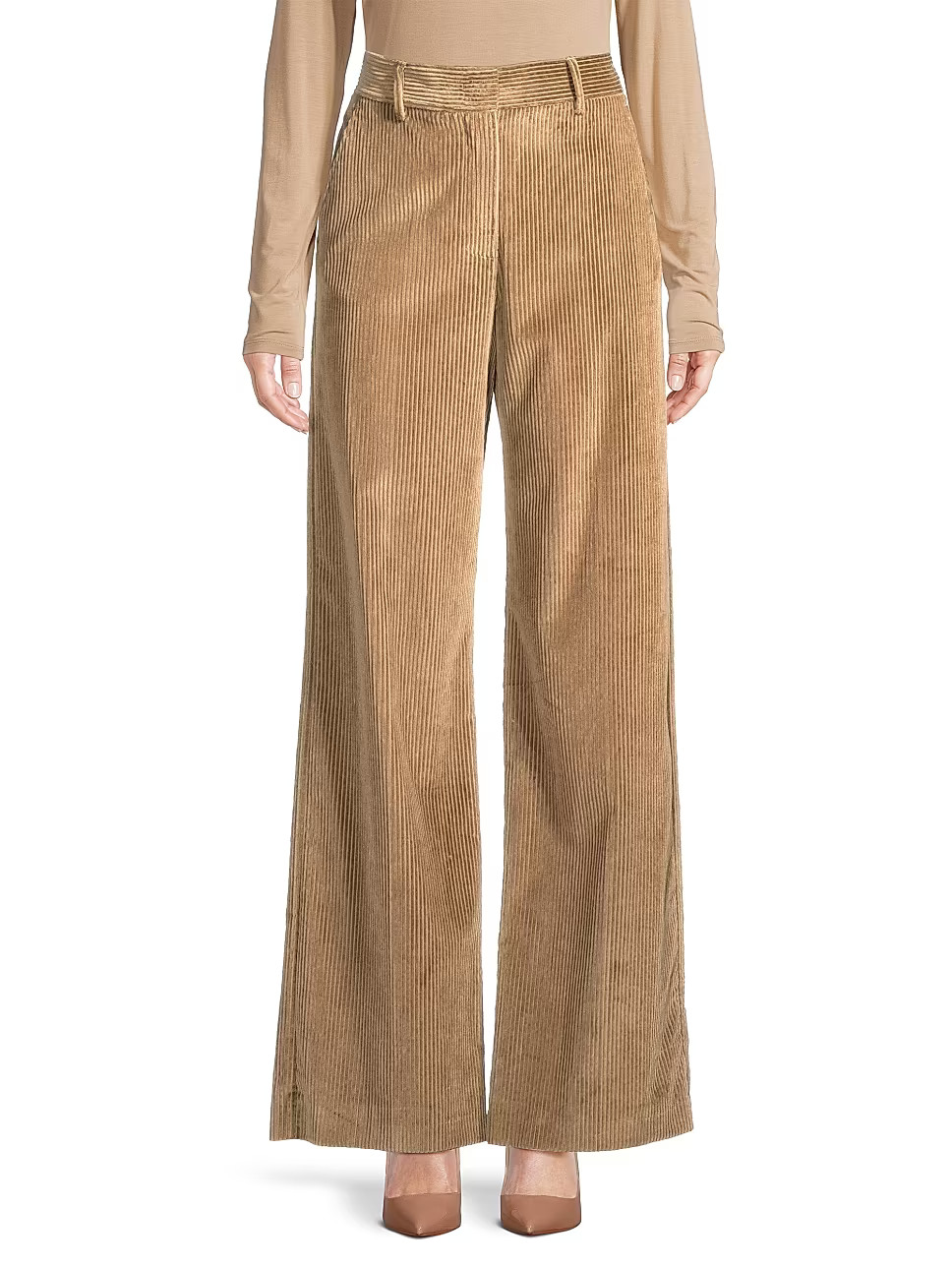 Tania Corduroy Wide-Leg Pants | Saks Fifth Avenue