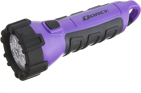 Dorcy 55 Lumen Floating Waterproof LED Flashlight with Carabineer Clip Dorcy, Purple (41-2508) | Amazon (US)