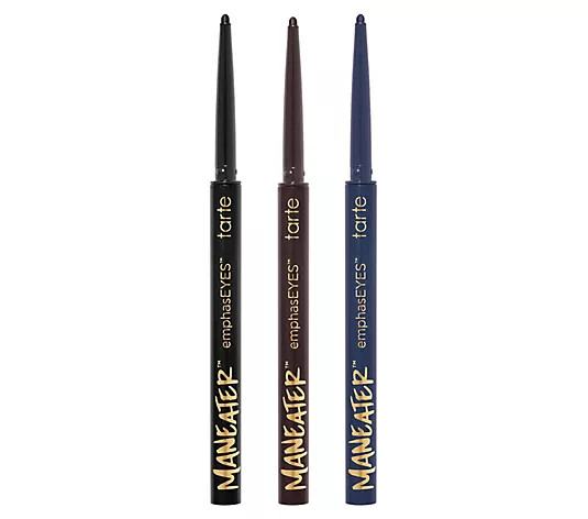 Make Your Selection: tarte EmphasEYES Maneater Liner Trio | QVC