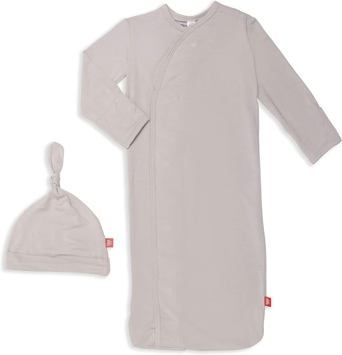Magnetic Me Modal Newborn Sleeper Gown & Hat Set | Silky Soft Modal Fabric Sleep Sack | Amazon (US)