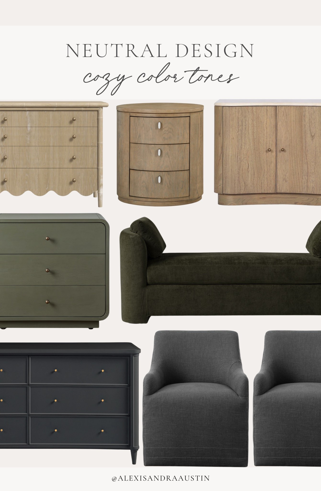 Rounding up all of my neutral furniture favorites! Loving the mix of light and bright combined with moody details for a spring refresh. 

Home finds, neutral home inspo, collected style, furniture favorites, neutral wood tones, nightstand favorites, upholstered bench, accent chair, spring refresh, bedroom refresh, pop of color, quality over quantity, Wayfair, McGee and Co, Arhaus, West Elm, shop the look'

#LTKSeasonal #LTKHome