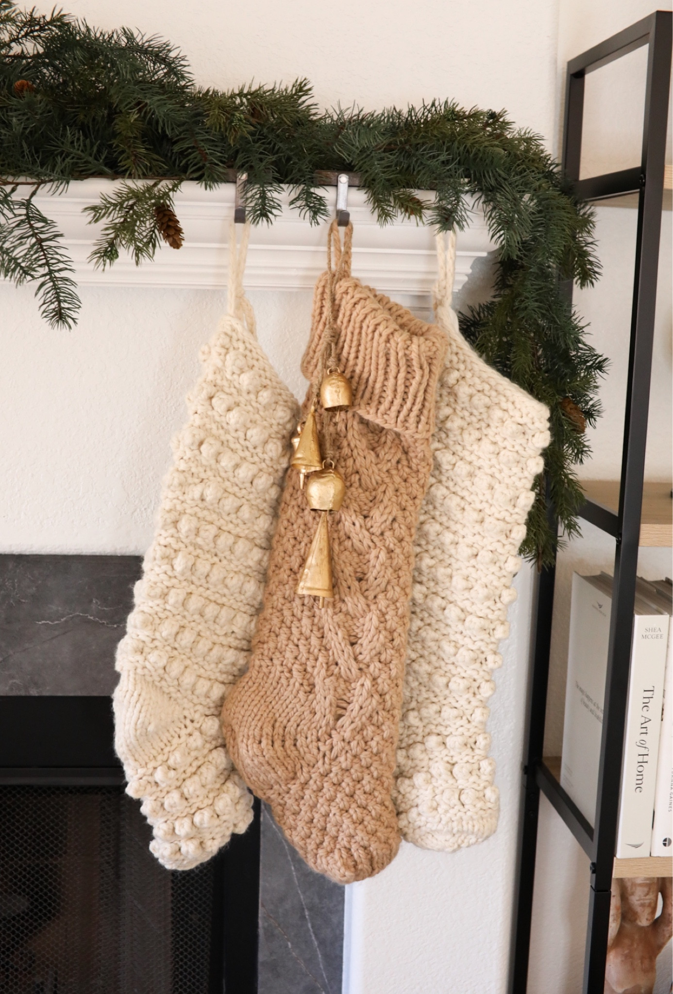 Simple and cozy mantel styling 🥰🎄 #homedecor #ltkhome #holidaydecor #christmasdecor #christmasdecorations #holidaydecor #rusticdecor

#LTKSeasonal #LTKhome