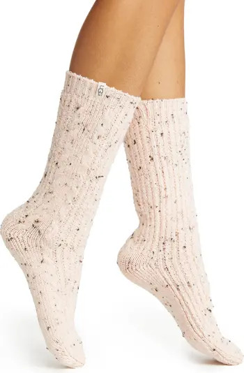 UGG® Radell Cable Knit Crew Socks | Nordstrom | Nordstrom