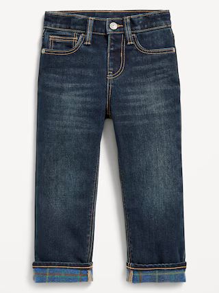 Built-In Warm Straight Jeans for Toddler Boys | Old Navy (US)