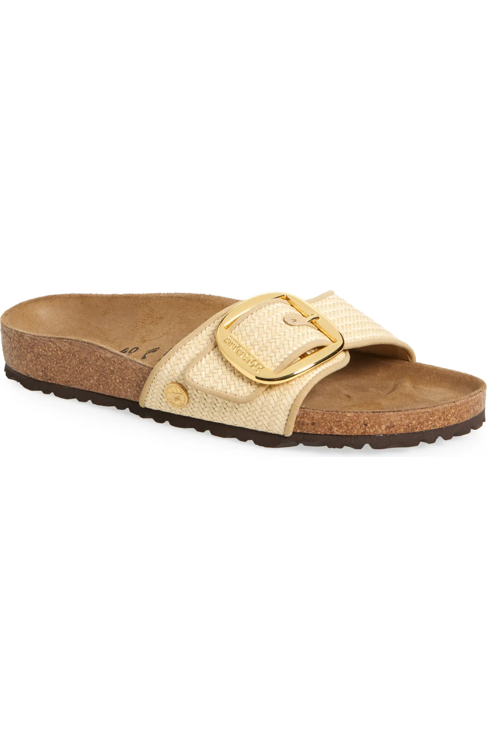 Birkenstock Madrid Big Buckle Slide Sandal (Women) | Nordstrom | Nordstrom