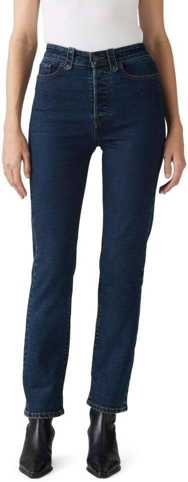 Levi's Womens Wedgie Straight Western Jeans | Amazon (US)