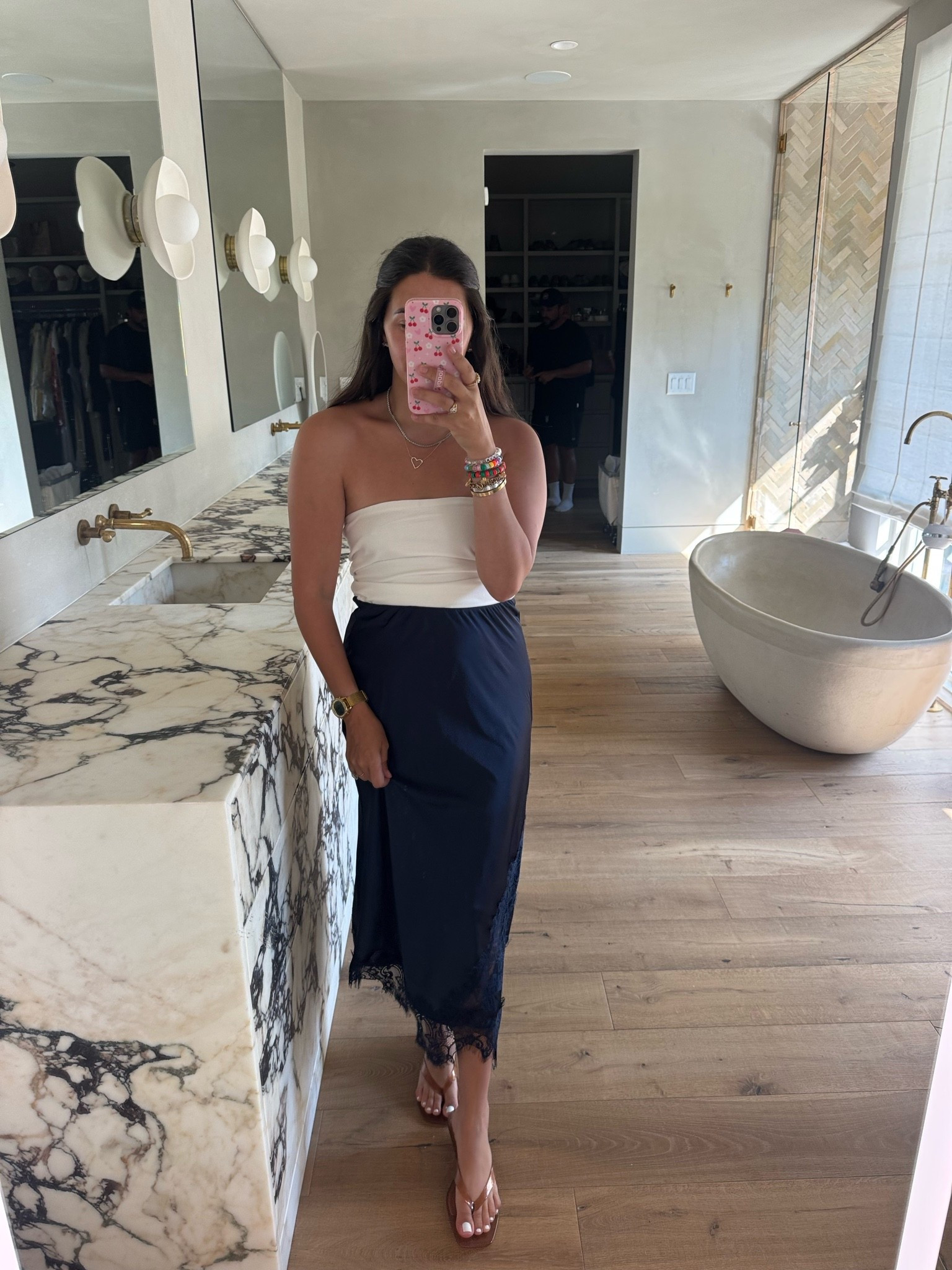 This maxi is definitely an evergreen piece and can be pair with a sweater in the colder months! 

Size: medium in both

#LTKootd #LTKmomlife #LTKSeasonal