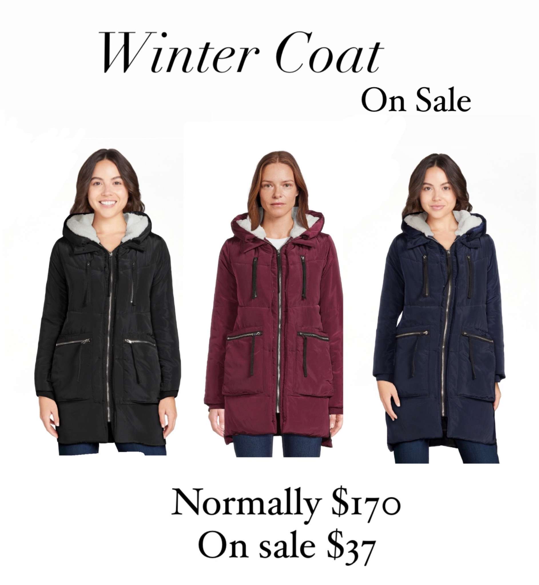 This coat looks amazing! #wintercoat #walmartfinds 

#LTKsalealert #LTKHoliday #LTKSeasonal