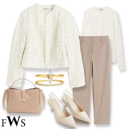 Neutral workwear 🤍

Office outfit all white beige h&m coat & Other stories simple outfit minimal outfit parisian chic effortless chic business outfit office outfit wfh outfit 

#LTKSeasonal #LTKU #LTKFind