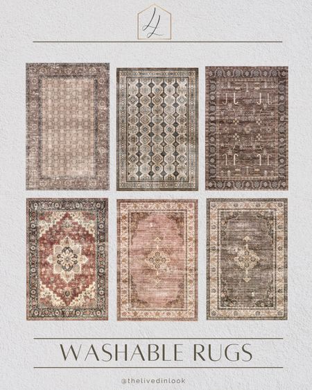 A roundup of washable rugs from my favorite- Rugs USA!

Home decor, vintage rugs, neutral aesthetic, living room decor

#arearugs #neutralhome

#LTKSeasonal #LTKhome