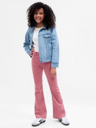 Kids High Rise Corduroy '70s Flare Jeans with Washwell | Gap (US)