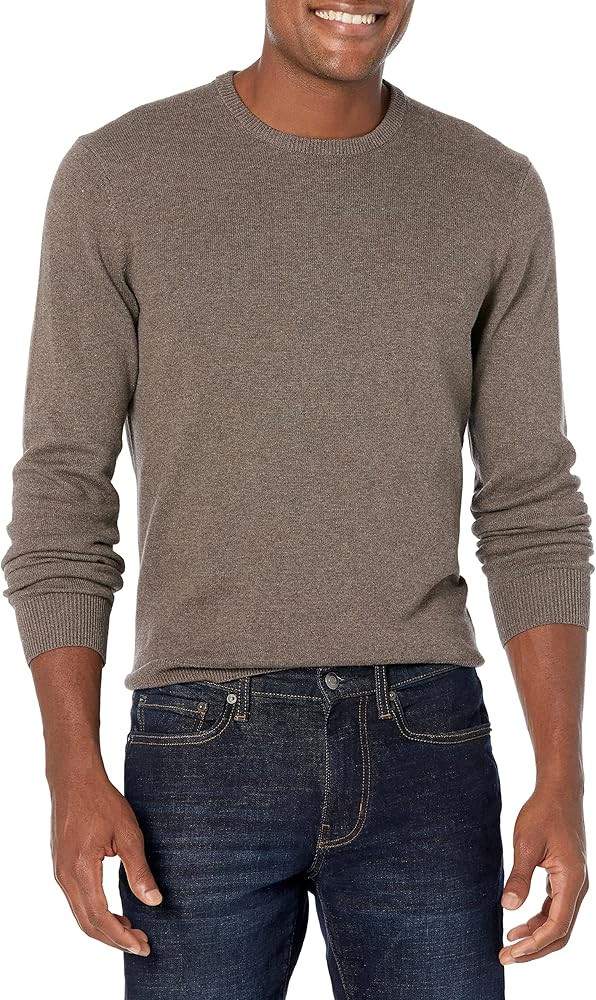 Amazon Essentials Men's Crewneck Sweater (Available in Big & Tall) | Amazon (US)