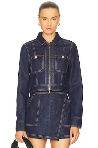 Patty Fitted Long Sleeve Jacket
                    
                    Veronica Beard
         ... | Revolve Clothing (Global)