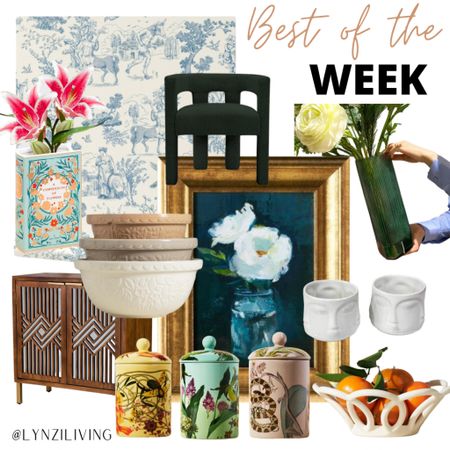 Best of the Week

Home decor, living room decor, bedroom decor, kitchen decor, dining decor, aesthetic decor, greek toile wallpaper, gardening book vase, beige mixing bowls, wooden cabinet, bar cabinet, botanist candle, white fruit basket, gold frames wall art, cheap wall art, fave cups, green glass vase, modern accent chair, Boucle accent chair 

#LTKFind #LTKunder100 #LTKhome
