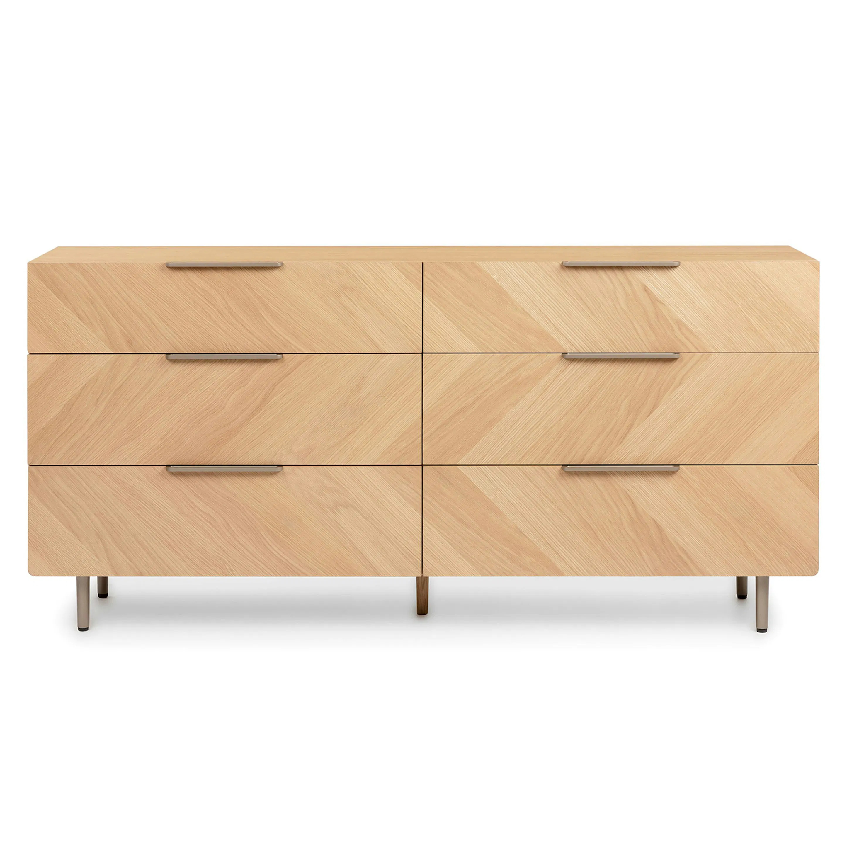 Nera 6-Drawer Double Dresser - Oak | Article