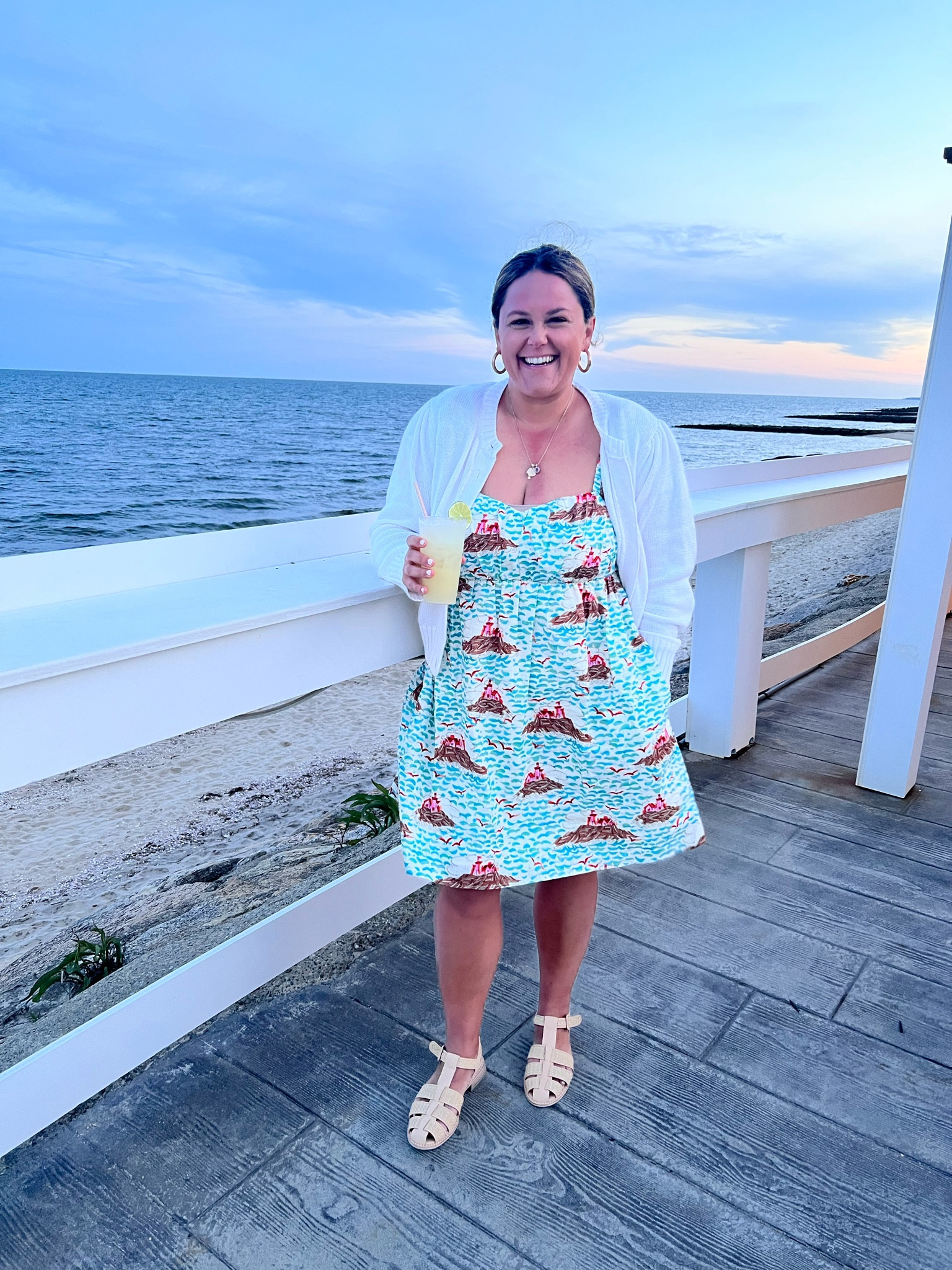 Brant point dress. Nantucket. Nantucket outfit 