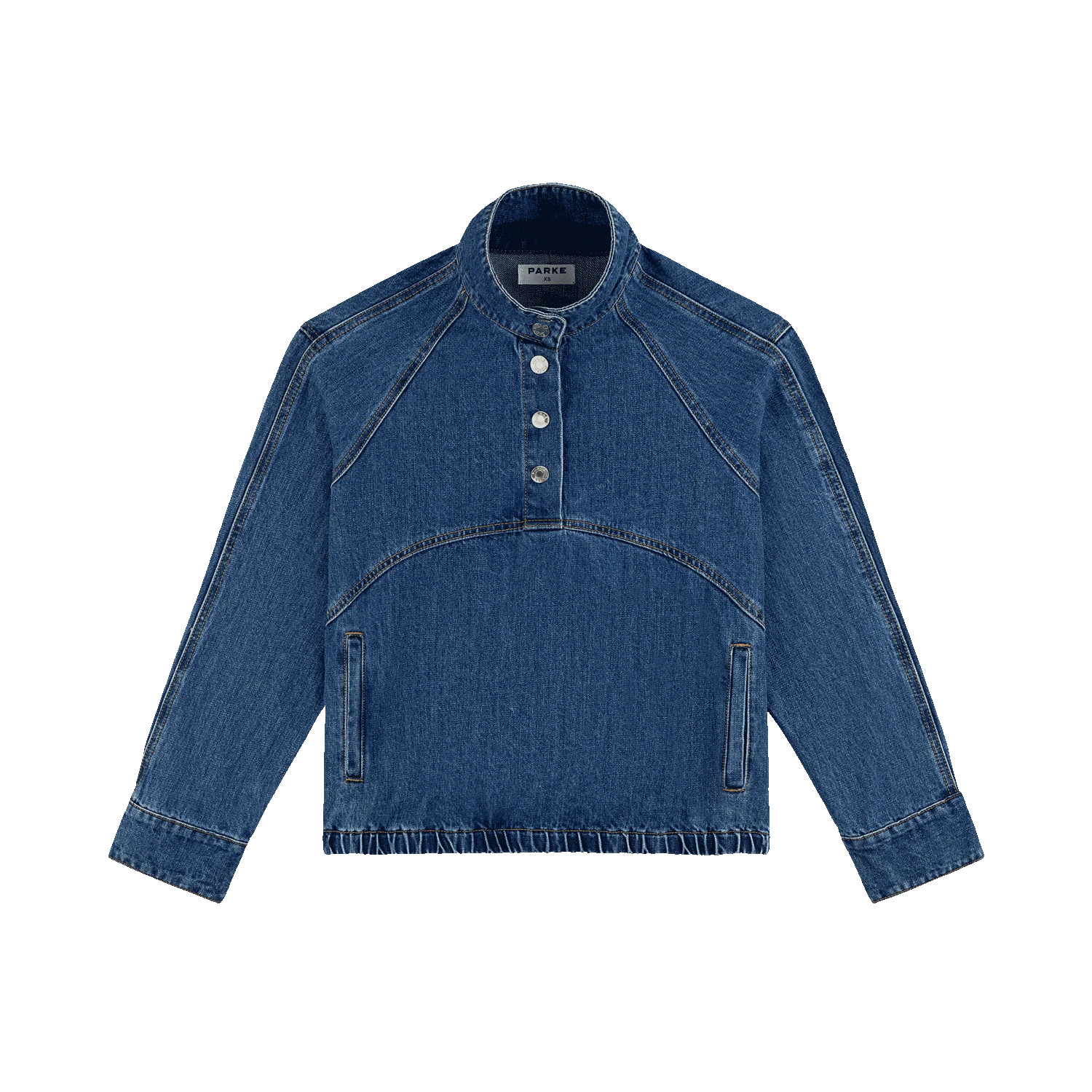 Denim Pullover Jacket | Parke