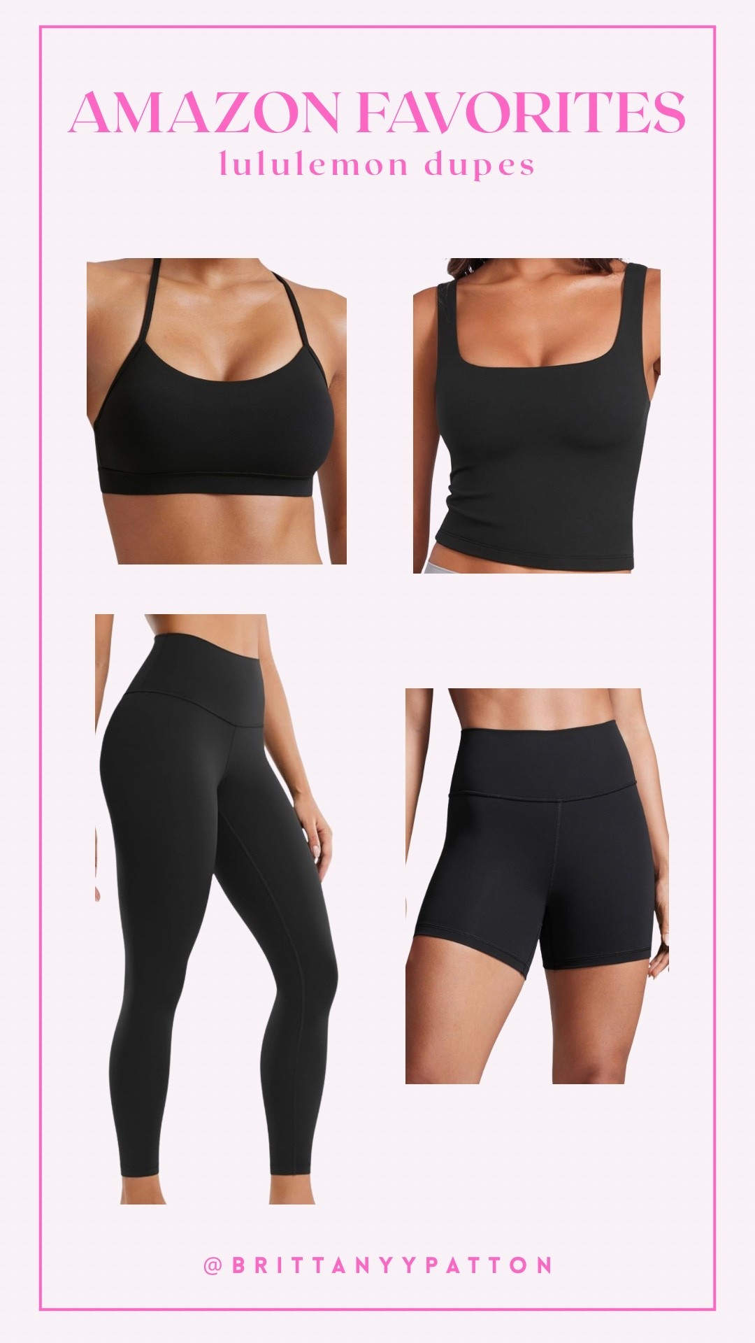 Love the feel of Lulu - hate the price tag. This brand is ✨ everything ✨ and it is the closest to Lulu I have ever come across. Butter soft fabric. Tons of colors. Maternity options. Kids options. AND did I mention it’s quite literally 1/3 the price of Lulu? Don’t walk. Run. 😍

#LTKFindsUnder50 #LTKActive