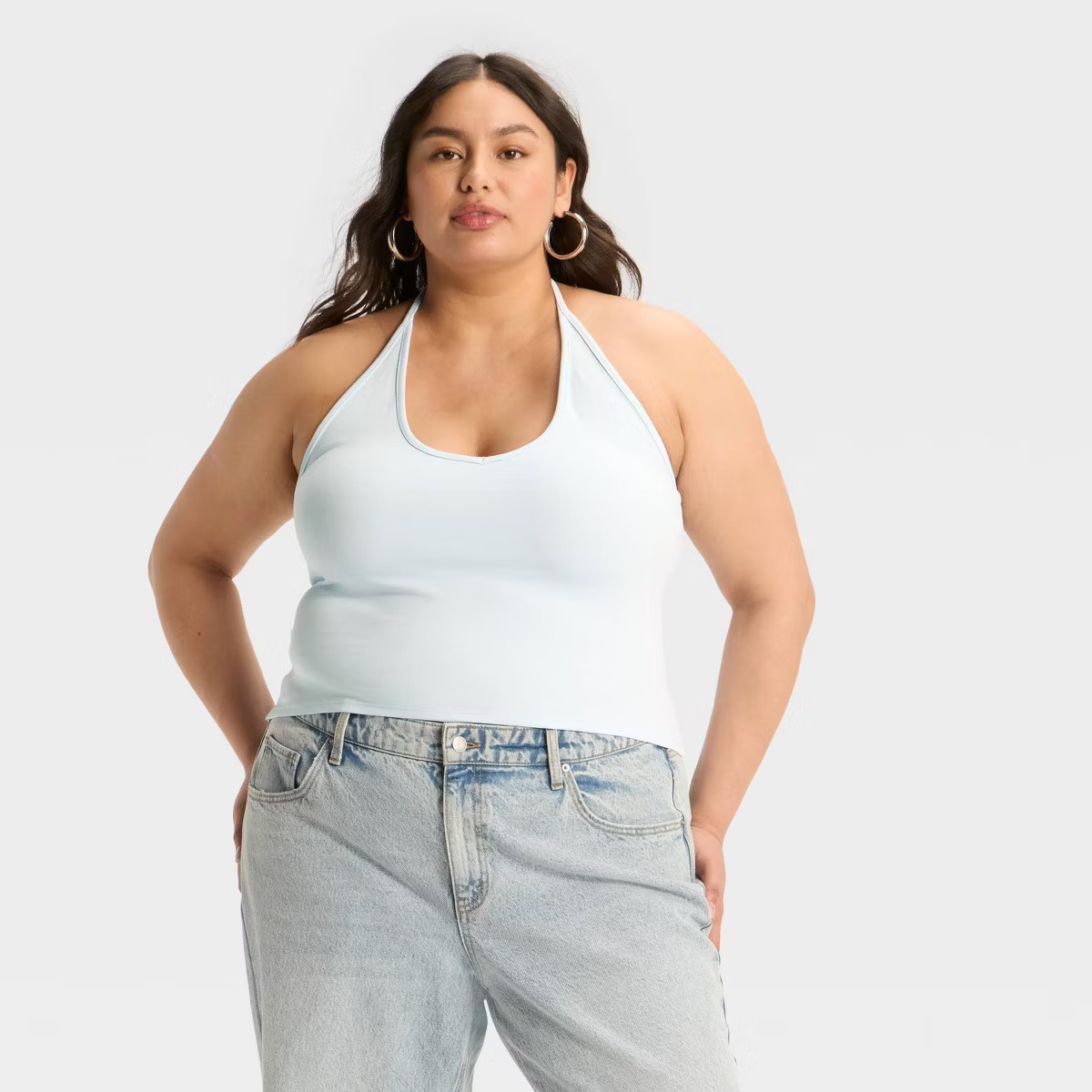 Women's Interlock Halter Tank Top - Wild Fable™ | Target