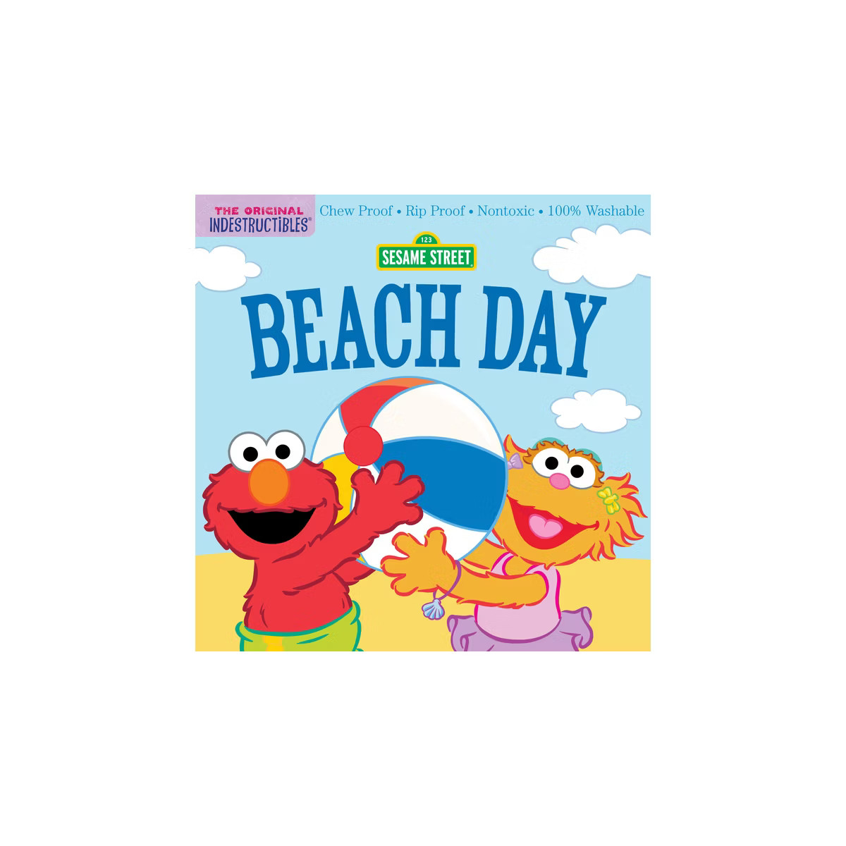 Indestructibles: Sesame Street: Beach Day - (Paperback) | Target