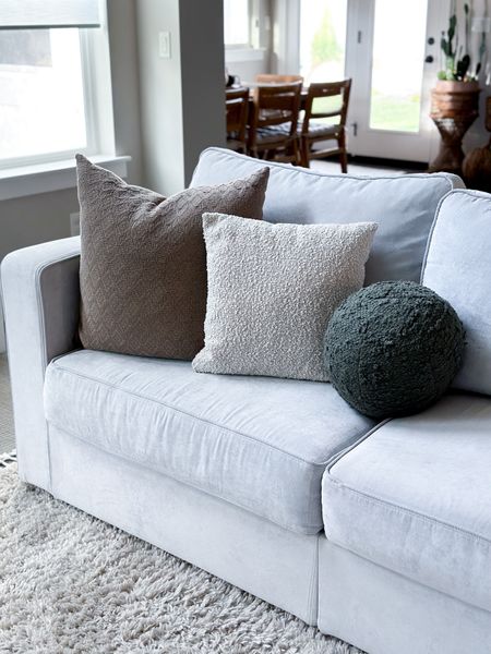 Throw Pillows - Home Trends - Pillows - Cute Pillows - LoveSac Couch - LoveSac -  Sactional - Couch - Sofa - White Couch 

#LTKfindsunder50 #LTKhome