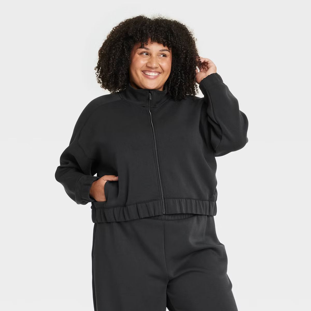 Women's Airy Sleek Full Zip Jacket - All In Motion™ | Target