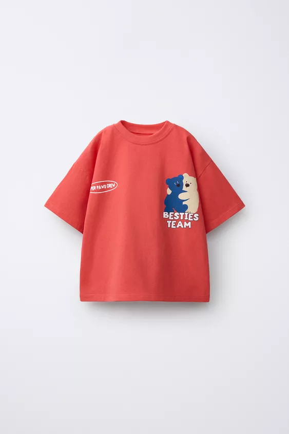 BEAR PRINT T-SHIRT | Zara US