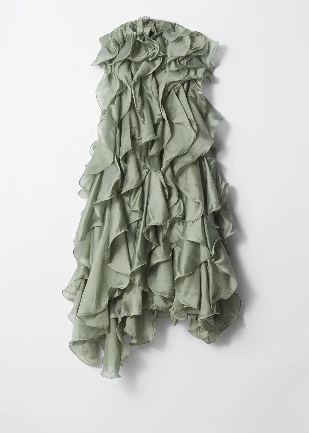 Ruffled Chiffon Midi Dress | & Other Stories UK