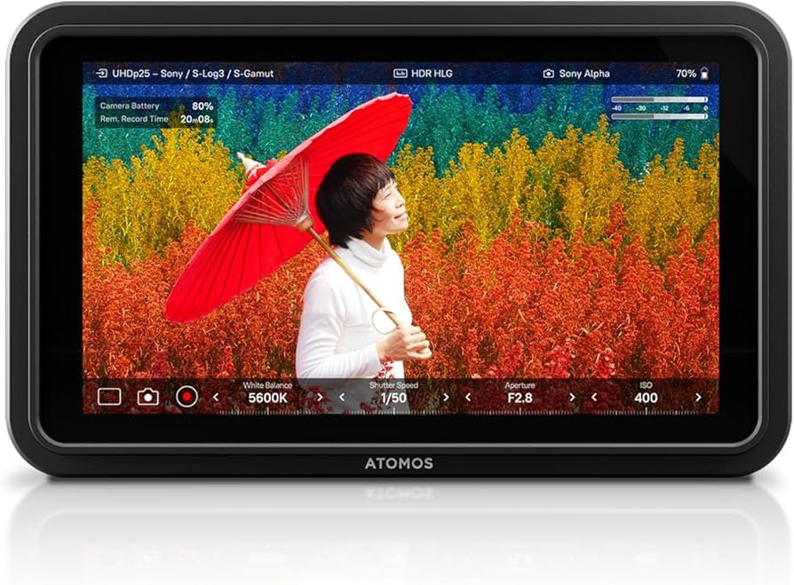Atomos Shinobi II HDMI 4K Monitor with HDR Touchscreen, All Day Battery Life, and Lightweight Des... | Amazon (US)