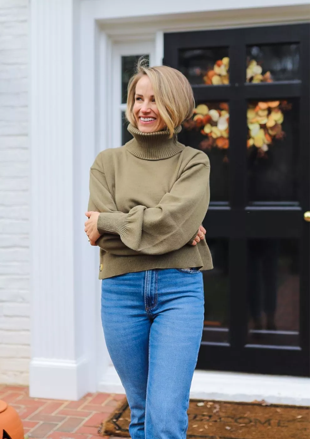 Cropped Turtleneck Sweater | Amazon Fashion Styles for Her