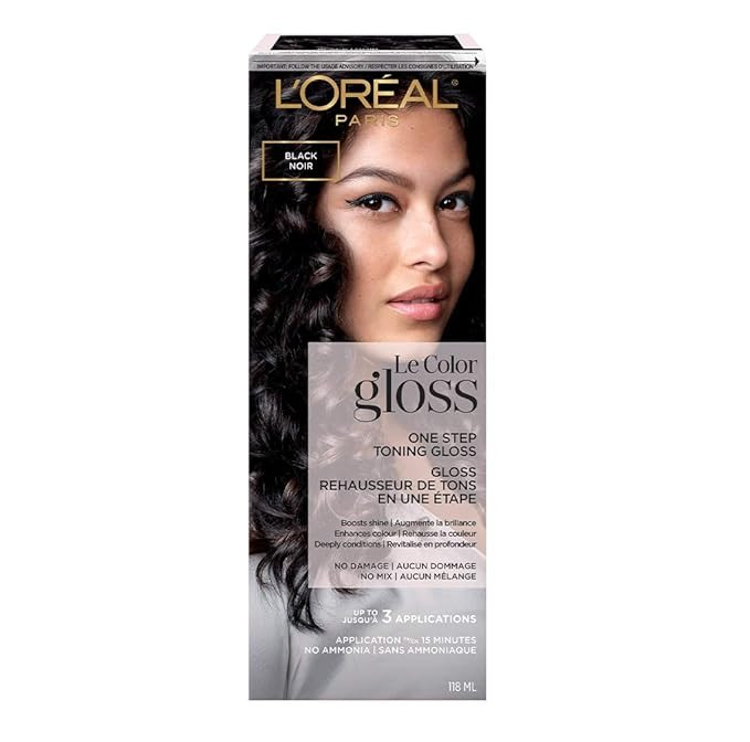 L'Oreal Paris One Step Toning Hair Gloss, In-Shower At Home Use, Boosts Shine, Enhances Color, Co... | Amazon (US)