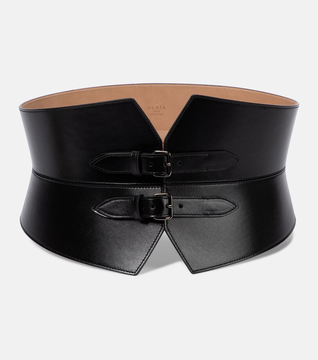 Leather corset belt | Mytheresa (UK)