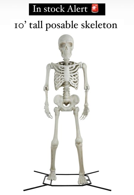 This 10’ tall posable skeleton is in stock!!!  It would look so amazing as a front yard display!


Halloween home decor, outdoor Walmart find, deals

#LTKSeasonal #LTKstyletip #LTKHalloween