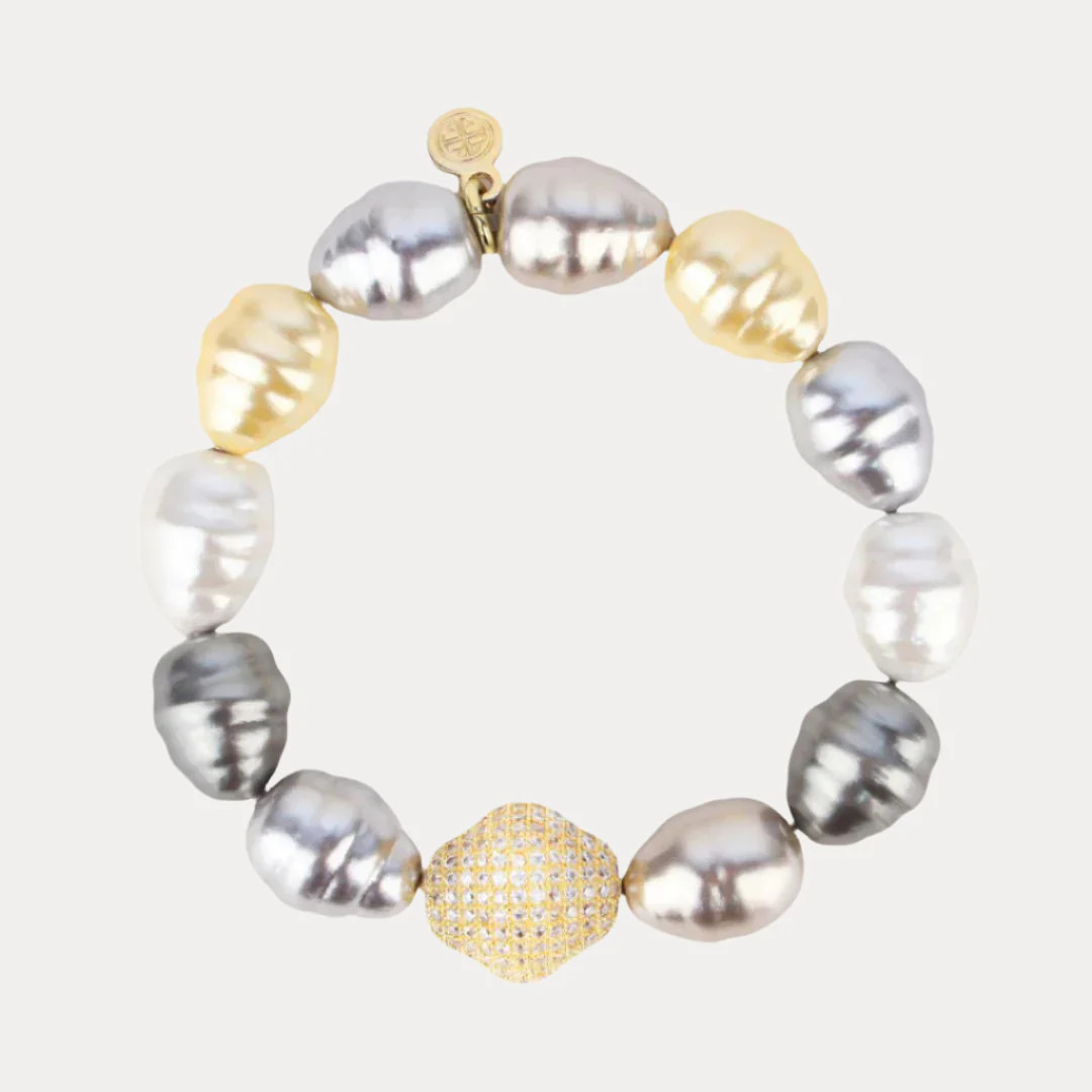 Isabel Pearl Bracelet - Multi | BuDhaGirl